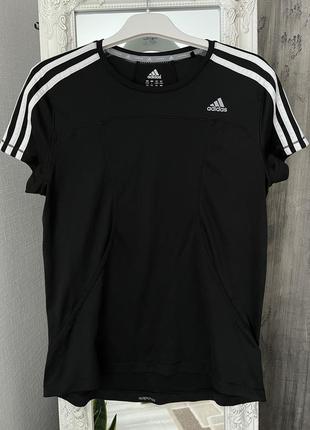 Женская спортивная футболка adidas climalite футболка для бега adidas running спортивная футболка для тренировок с перфорацией2 фото