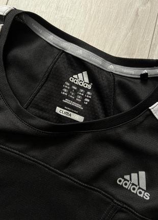 Женская спортивная футболка adidas climalite футболка для бега adidas running спортивная футболка для тренировок с перфорацией6 фото