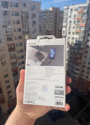 Павербанк baseus qpow pro digital display fast charge2 фото