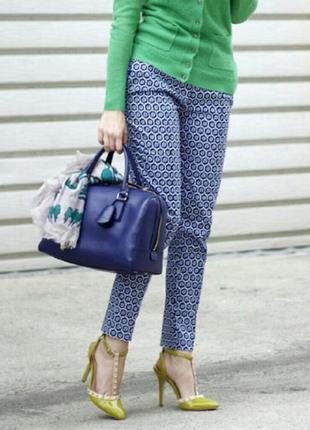 Брендовые стильные красивые брюки с карманами h&m этикетка1 фото