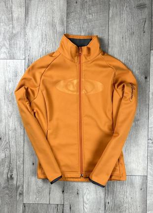 Salomon soft shell кофта толстовка m размер женская флисовая оригинал