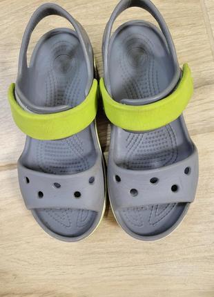 Crocs босоножки для мальчика сандалии аквашузы 18 см с 123 фото