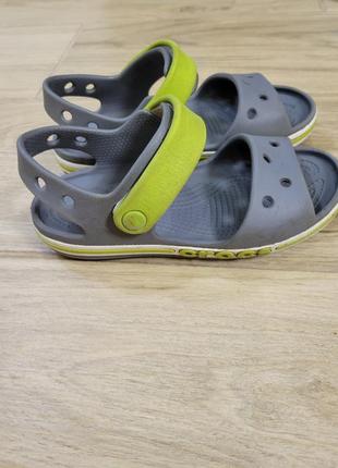 Crocs босоножки для мальчика сандалии аквашузы 18 см с 122 фото