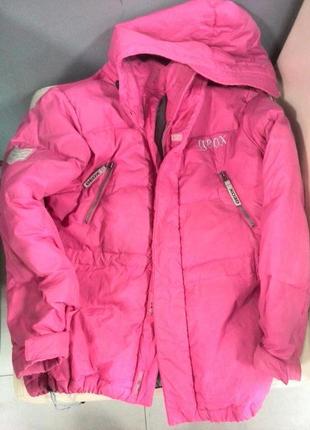 Geox куртка рожева3 фото