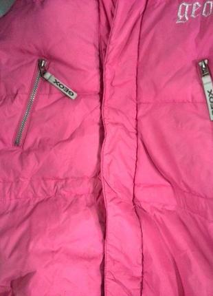 Geox куртка рожева5 фото