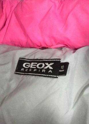 Geox куртка рожева6 фото