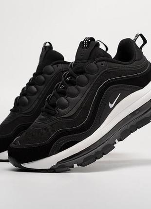 Кросівки nike air max 97 futura чорно-білі