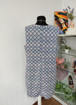 Сукня льон /віскоза, пряма,батальна4 фото