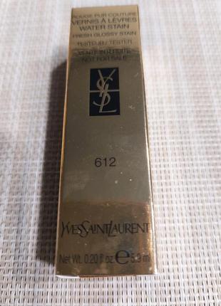 Yves saint laurent vernis a levres water stain 6122 фото