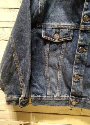 Крута джинсовка жакет джинсовий піджак унісекс2 фото