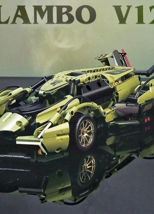 Конструктор lego technic 1200 деталей lamborghini v12