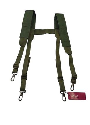 Плечові розвантажувальні лямки вид 2 olive green хакі розмір 2 м&м артикул 213550