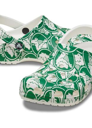 Клоги / сабо crocs classic duke print clog !2 фото