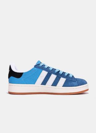 Adidas campus 00s bright blue dark marine8 фото