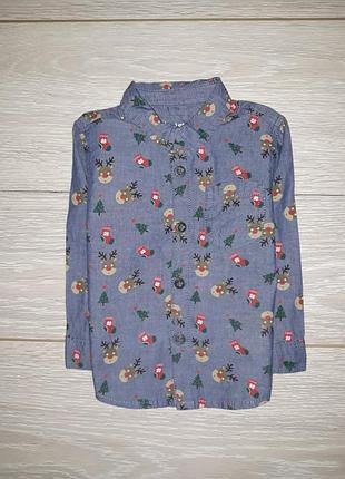 Яскрава сорочка f&f на 12-18 міс
