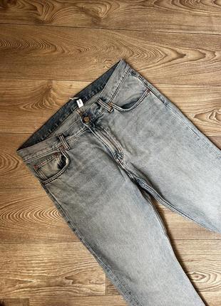Мужские джинсы slim fit голубые2 фото