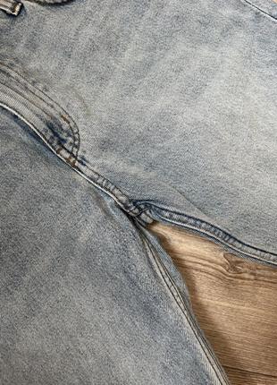 Мужские джинсы slim fit голубые9 фото