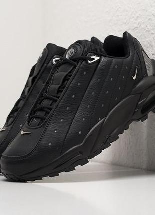 Кроссовки nike nocta hot step air terra black черные