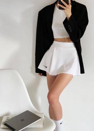 Женская юбка-шорты тенниска2 фото