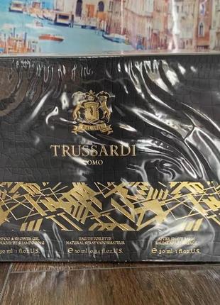 Подарунковий набір trussardi uomo (оригінал)3 фото