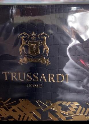 Подарунковий набір trussardi uomo (оригінал)4 фото