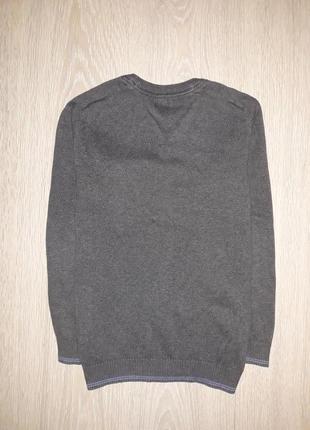 Бавовняний джемпер, светр, світшот next на 8 років5 фото