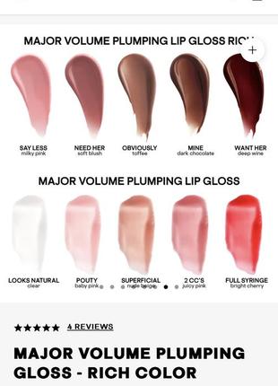 Новинки! блиск-плампер для губ patrick ta major volume plumping gloss8 фото