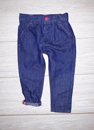 Легкі, тонкі джинсі nutmeg на 9-12 місяців