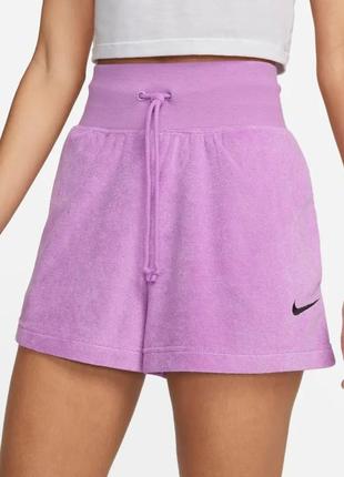 Шорты женские nike midi swoosh shorts оригинал1 фото