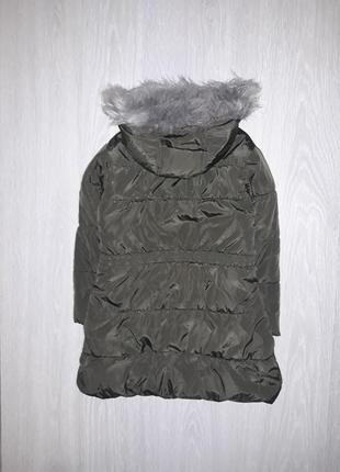 Зимова курточка пальто tu на 5-6 років5 фото