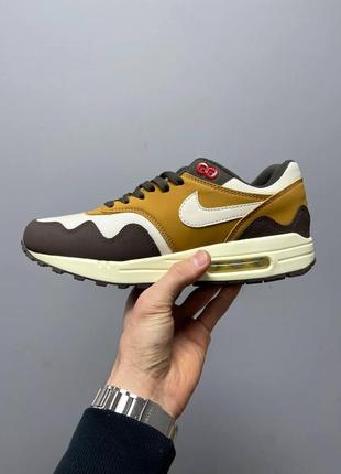 Мужские кроссовки nike air max 1 patta