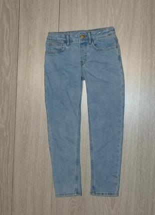 Розслаблені завужені джинси h&m на 8-9 років3 фото