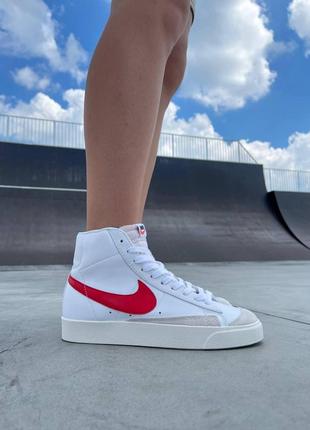 Женские кроссовки nike blazer high9 фото