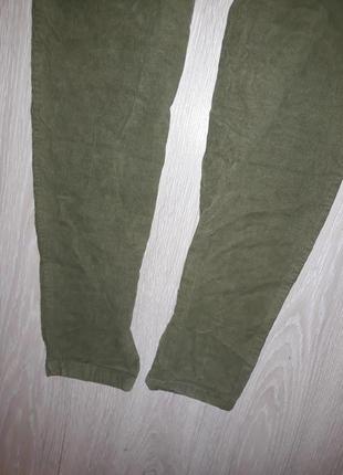 Вельветові штани з еластичним поясом zara на 13-14 років6 фото