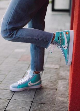 Женские кроссовки nike blazer mid5 фото