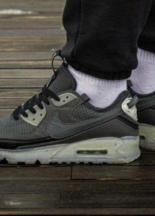 Мужские кроссовки nike air max 90 terrascape grey