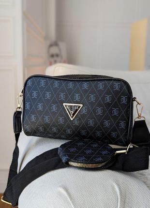 Сумка кросс боди guess 2 в 1 черный