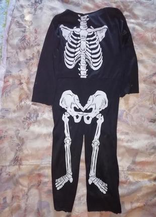 Карнавальный костюм скелет на 5-7роков