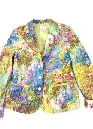 Куртка жакет стильный madeleine, красивый цветной2 фото