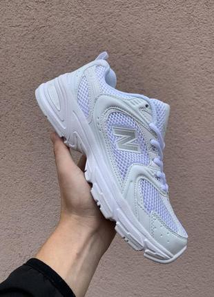 Кроссовки мужские, женские new balance 530 white