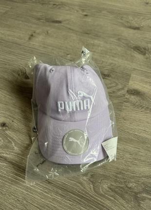 Фиолетовая сиреневая пастельная кепка puma5 фото