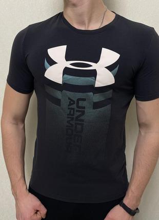 Стильна футболка андер армор under armour, розмір yxl (фактично m), оригінал1 фото