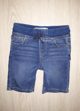 М'які, джинсові шорти denim co на 3-4 роки1 фото