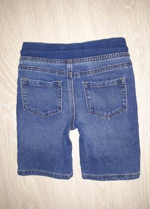 М'які, джинсові шорти denim co на 3-4 роки5 фото