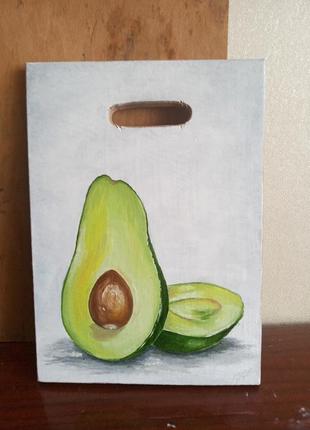 Картина на дошці  авокадо