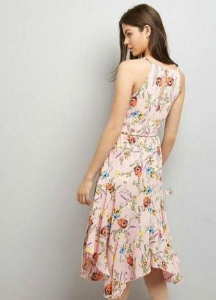Цветочное платье new look фиалки лаванда2 фото