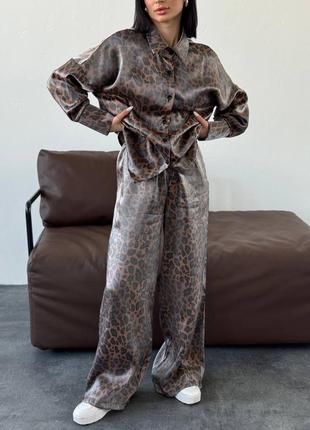 Леопардовый костюм3 фото