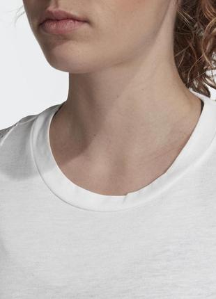 Повсякденна жіноча футболка adidas  з рукавами із сітки, м3 фото