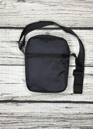 Сумка fila черного цвета / мужская спортивная сумка через плечо фила / барсетка fila2 фото
