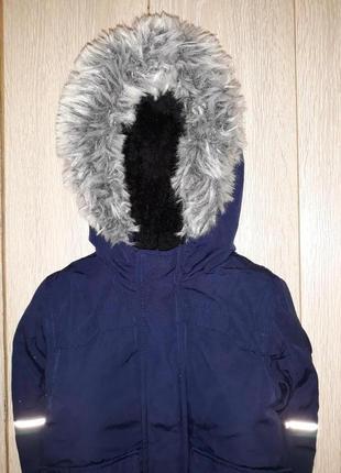 Тепла курточка f&f на 1,5-2,0 роки2 фото
